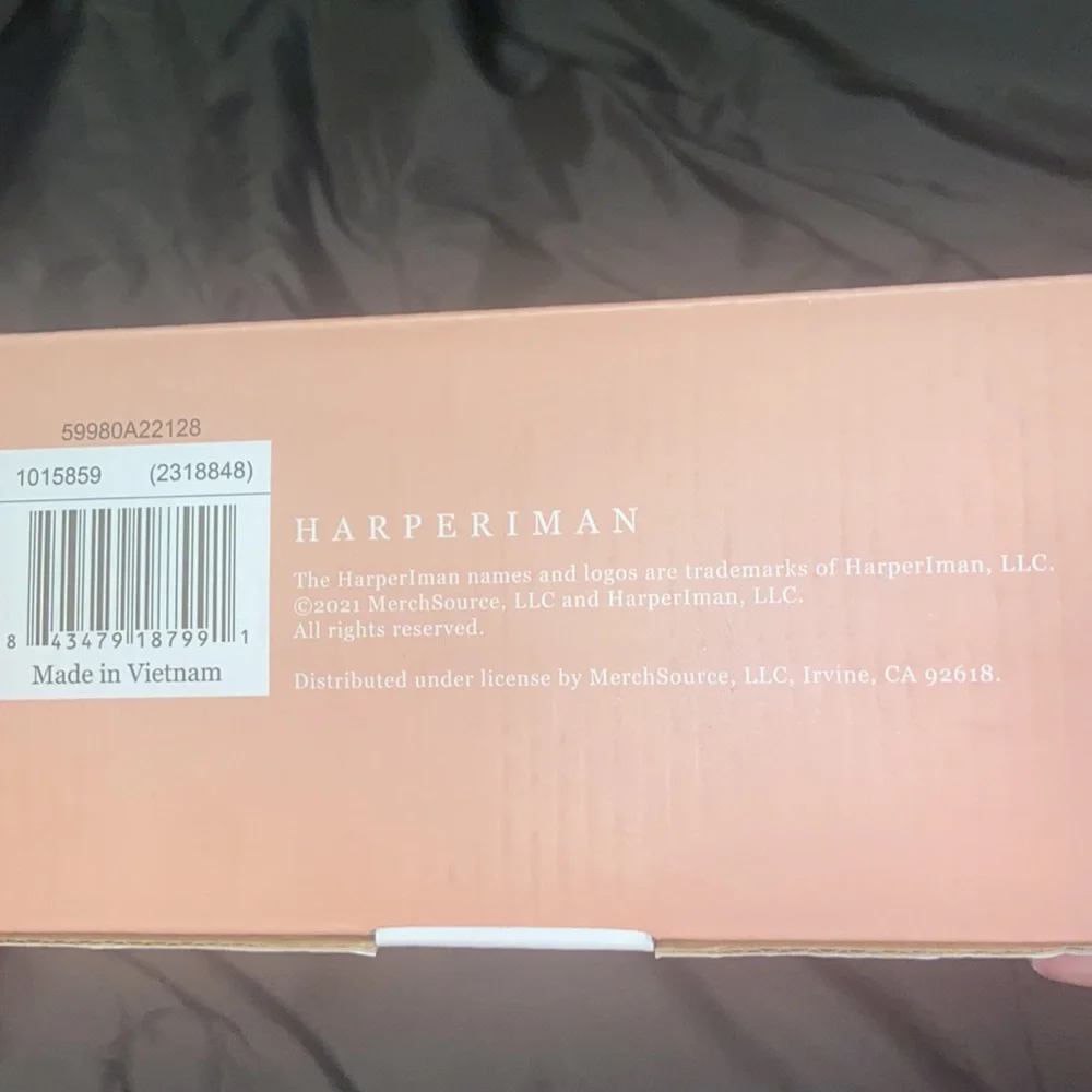 Harperiman Ashton handmade linen 14 inch doll, new in box.